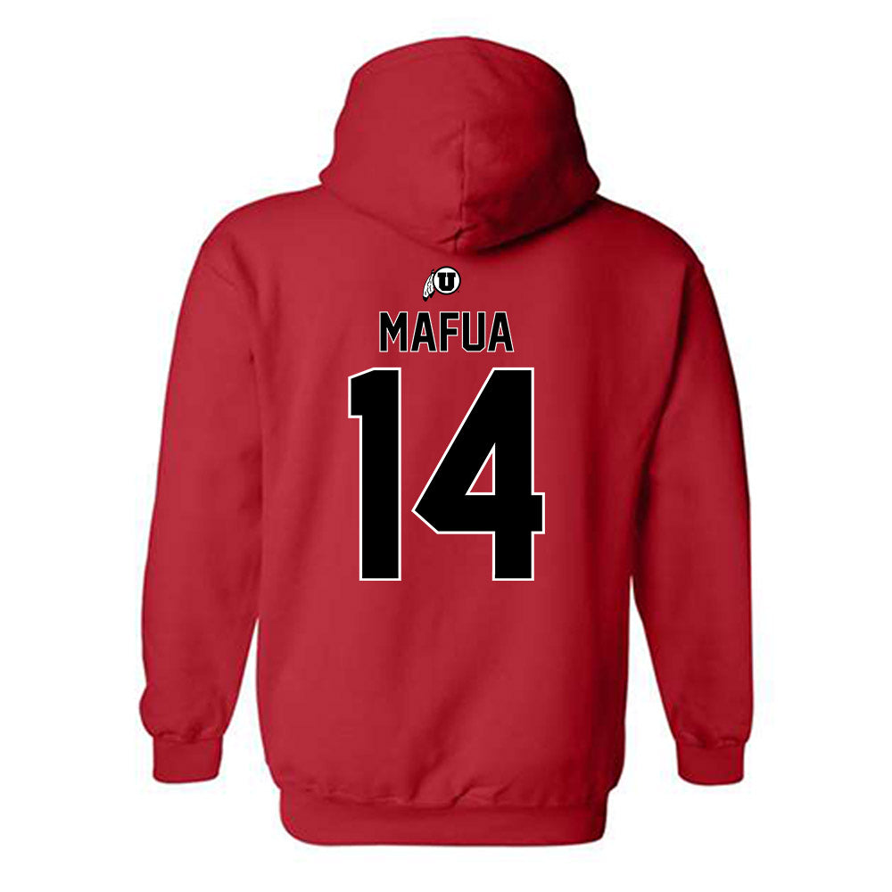 Utah - NCAA Women's Basketball : Kamryn Mafua - Classic Shersey Hooded Sweatshirt-1