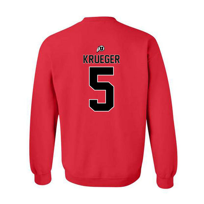 Utah - NCAA Men's Lacrosse : Spencer Krueger - Classic Shersey Crewneck Sweatshirt-1
