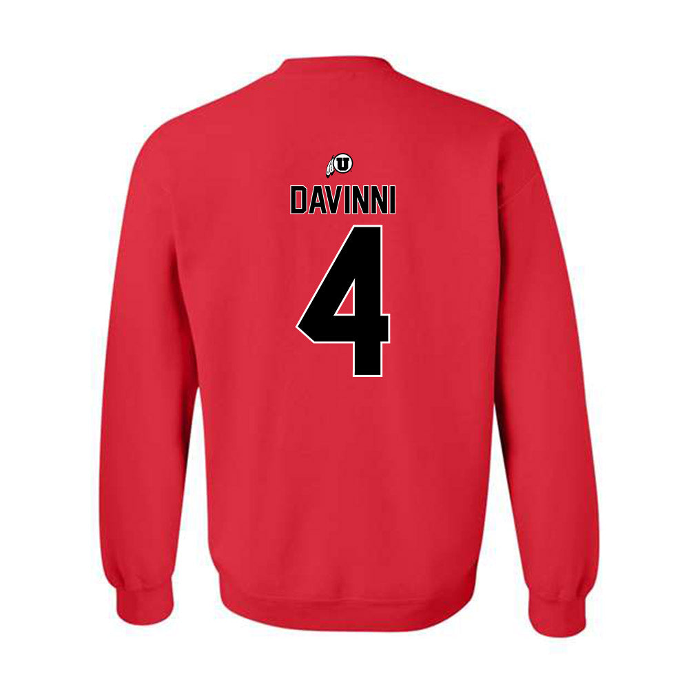Utah - NCAA Baseball : Michael Davinni - Classic Shersey Crewneck Sweatshirt