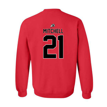 Utah - NCAA Football : Michael Mitchell - Classic Shersey Crewneck Sweatshirt