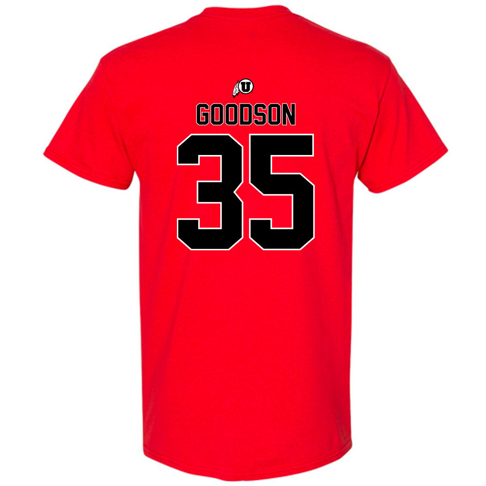 Utah - NCAA Football : Frankie Goodson - Classic Shersey T-Shirt-1