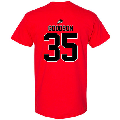 Utah - NCAA Football : Frankie Goodson - Classic Shersey T-Shirt-1