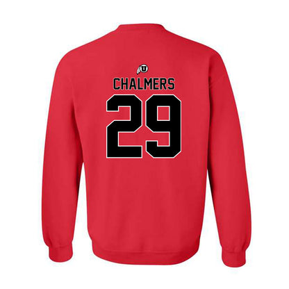 Utah - NCAA Men's Lacrosse : Nathan Chalmers - Classic Shersey Crewneck Sweatshirt-1