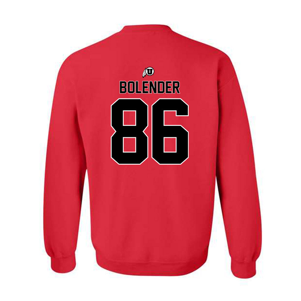 Utah - NCAA Football : Jackson Bolender - Classic Shersey Crewneck Sweatshirt-1