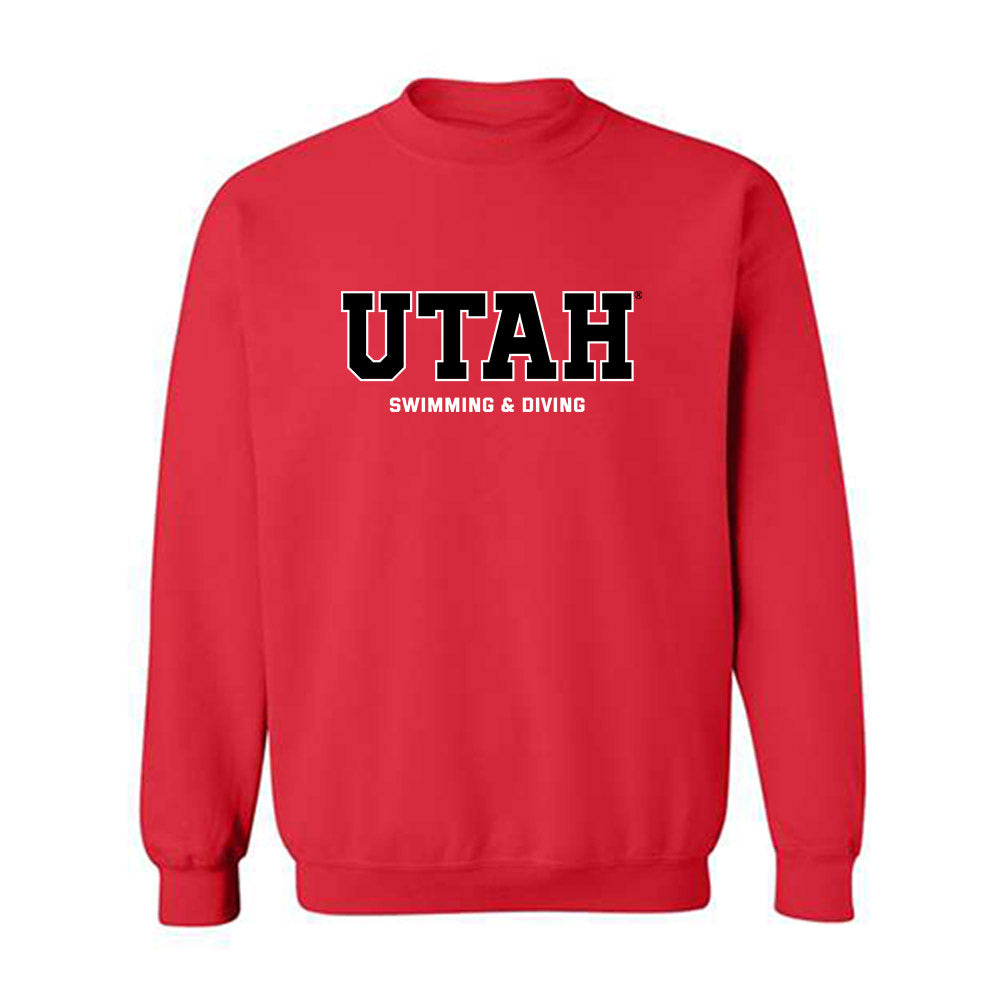 Utah - NCAA Women's Swimming & Diving : Stephanie Oiesen - Classic Shersey Crewneck Sweatshirt-0