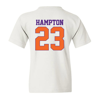 Clemson - NCAA Football : Ashton Hampton - Classic Shersey Youth T-Shirt-1