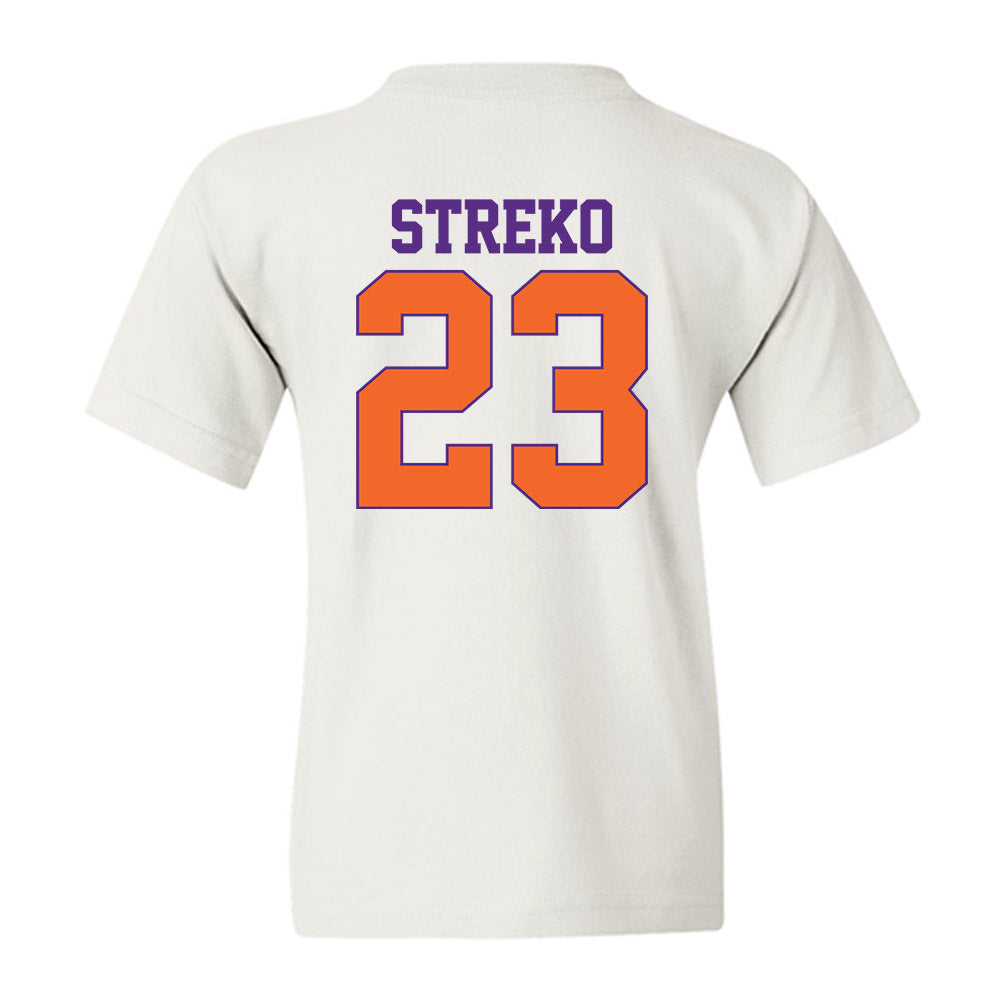 Clemson - NCAA Football : Peyton Streko - Classic Shersey Youth T-Shirt-1