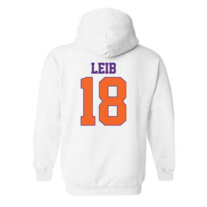 Clemson - NCAA Men's Soccer : Matthias Leib - Classic Shersey Hooded Sweatshirt-1