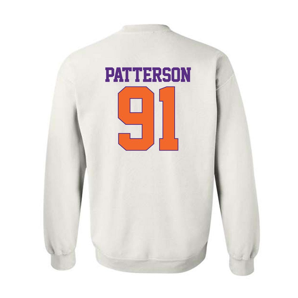Clemson - NCAA Football : Zaire Patterson - Classic Shersey Crewneck Sweatshirt