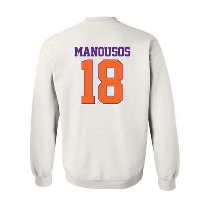 Clemson - NCAA Women's Soccer : Maria Manousos - Classic Shersey Crewneck Sweatshirt-1