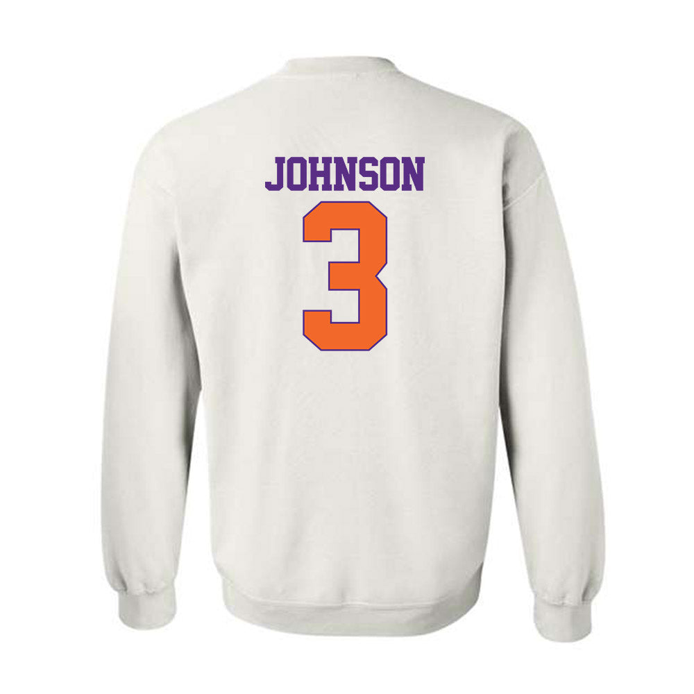 Clemson - NCAA Softball : Kylee Johnson - Classic Shersey Crewneck Sweatshirt-1