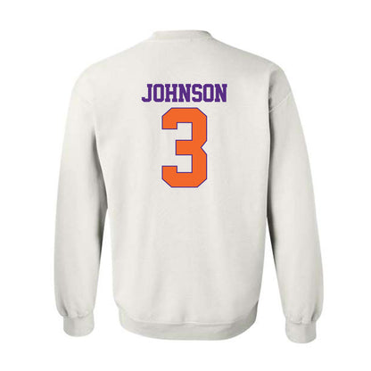Clemson - NCAA Softball : Kylee Johnson - Classic Shersey Crewneck Sweatshirt-1