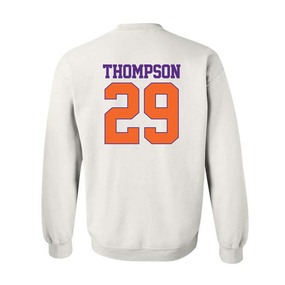 Clemson - NCAA Women's Soccer : Jordan Thompson - Classic Shersey Crewneck Sweatshirt-1