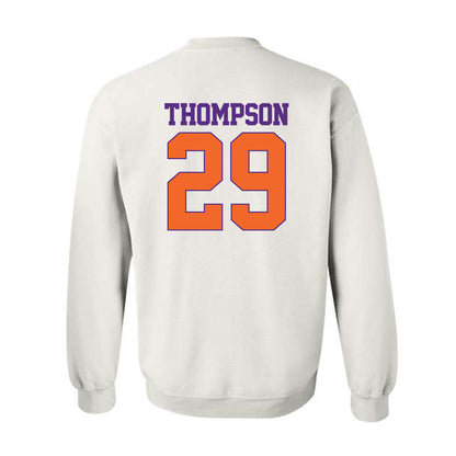 Clemson - NCAA Women's Soccer : Jordan Thompson - Classic Shersey Crewneck Sweatshirt-1