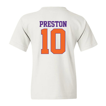 Clemson - NCAA Football : juju preston - Classic Shersey Youth T-Shirt-1