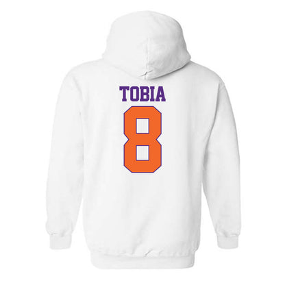 Clemson - NCAA Women's Soccer : Jenna Tobia - Classic Shersey Hooded Sweatshirt-1