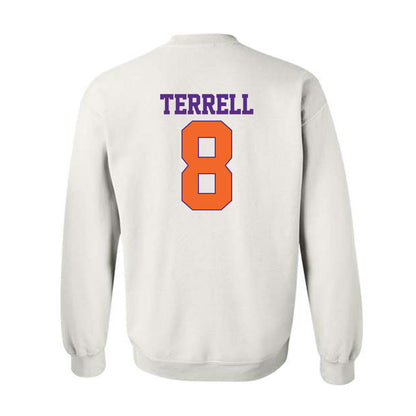 Clemson - NCAA Football : Avieon Terrell - Classic Shersey Crewneck Sweatshirt-1