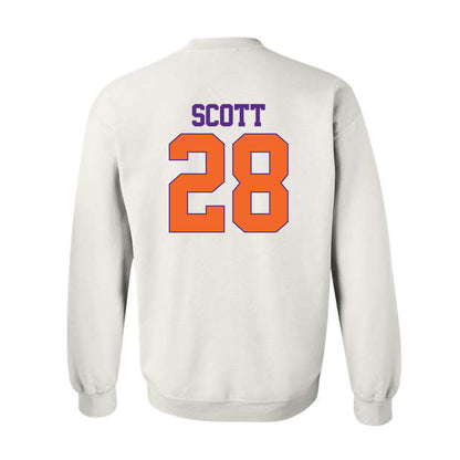Clemson - NCAA Women's Lacrosse : Teagan Scott - Classic Shersey Crewneck Sweatshirt-1