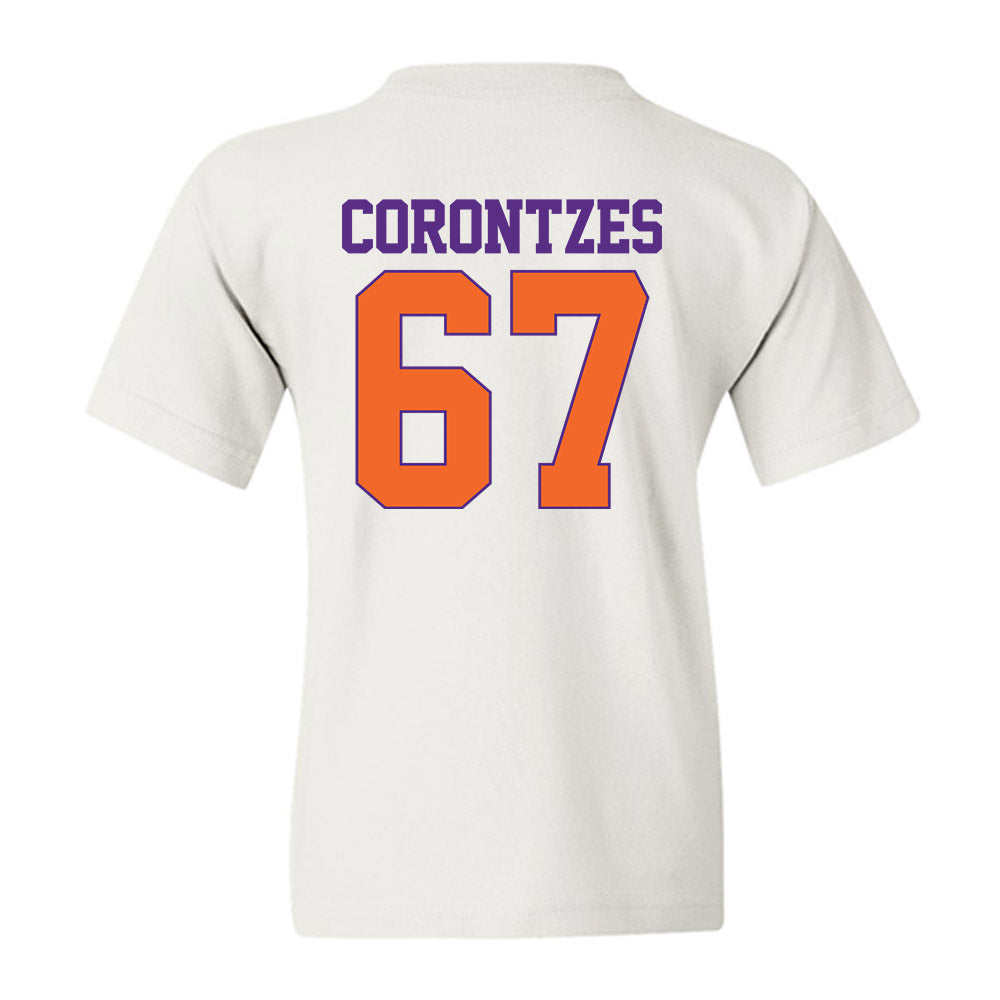 Clemson - NCAA Football : Seth Corontzes - Classic Shersey Youth T-Shirt-1