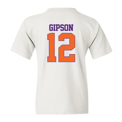 Clemson - NCAA Football : Corian Gipson - Classic Shersey Youth T-Shirt-1