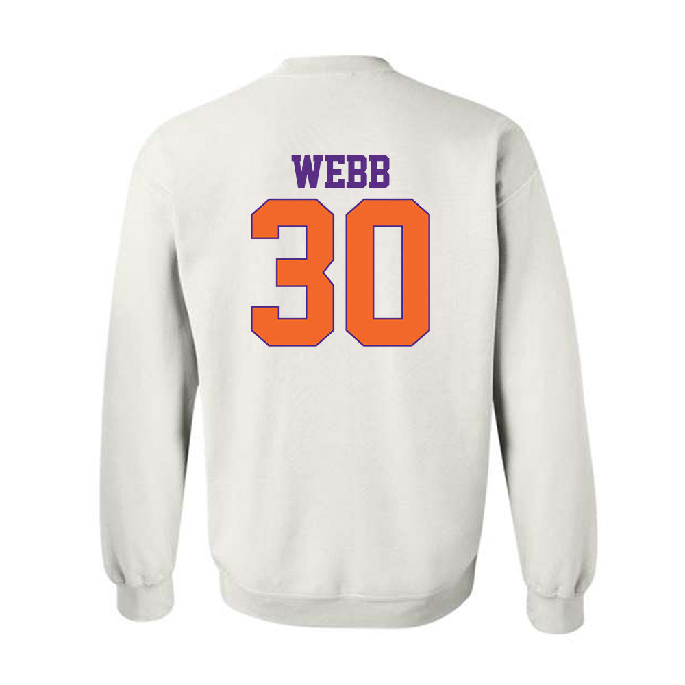 Clemson - NCAA Football : Kylen Webb - Classic Shersey Crewneck Sweatshirt-1