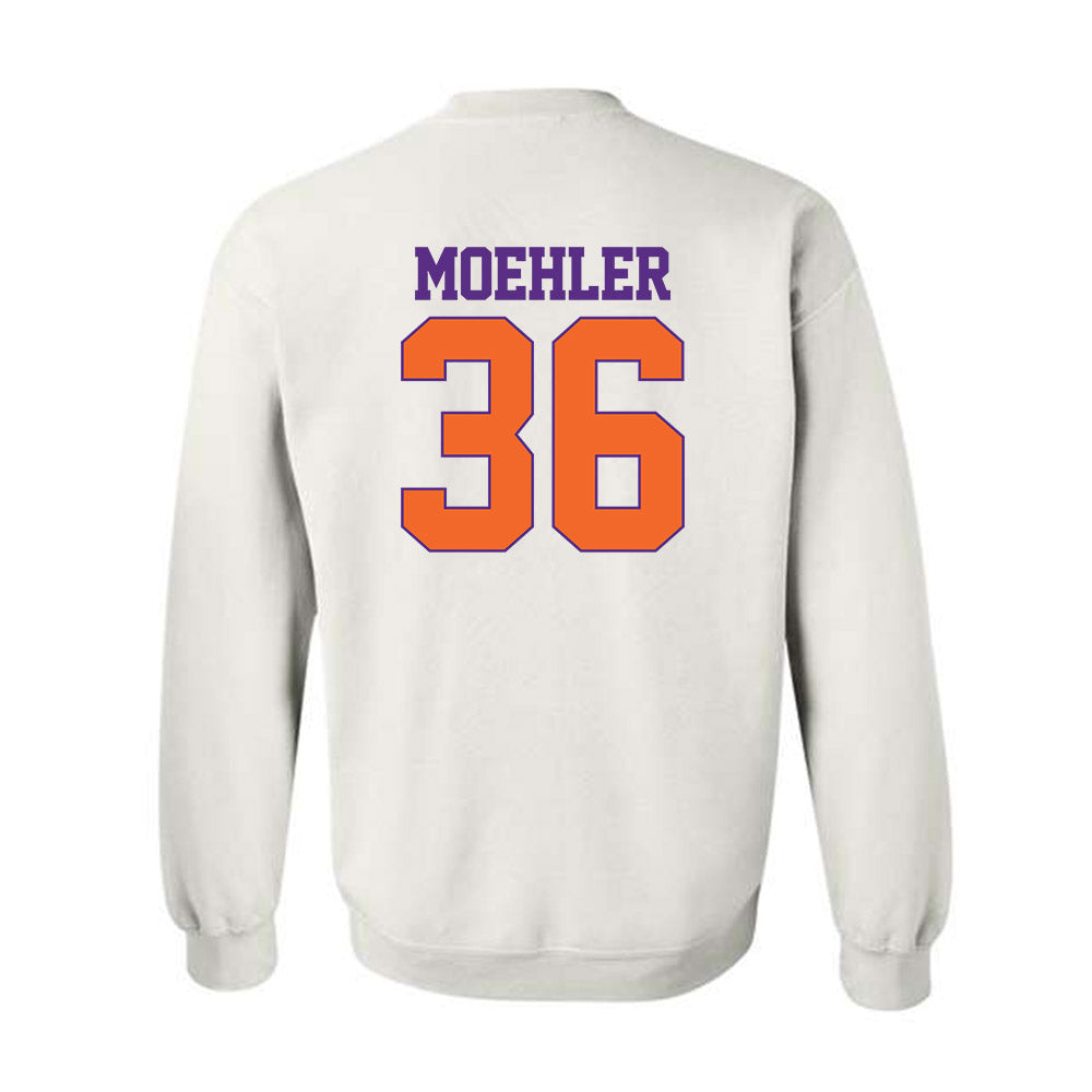 Clemson - NCAA Baseball : Dane Moehler - Classic Shersey Crewneck Sweatshirt-1