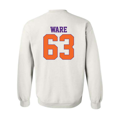 Clemson - NCAA Football : Easton Ware - Classic Shersey Crewneck Sweatshirt-1