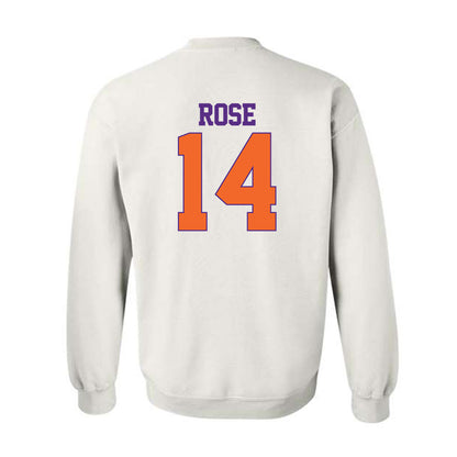Clemson - NCAA Women's Basketball : Rachael Rose - Classic Shersey Crewneck Sweatshirt-1