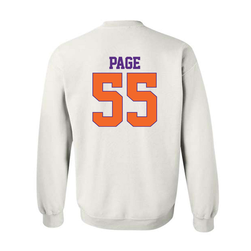 Clemson - NCAA Football : Payton Page - Classic Shersey Crewneck Sweatshirt