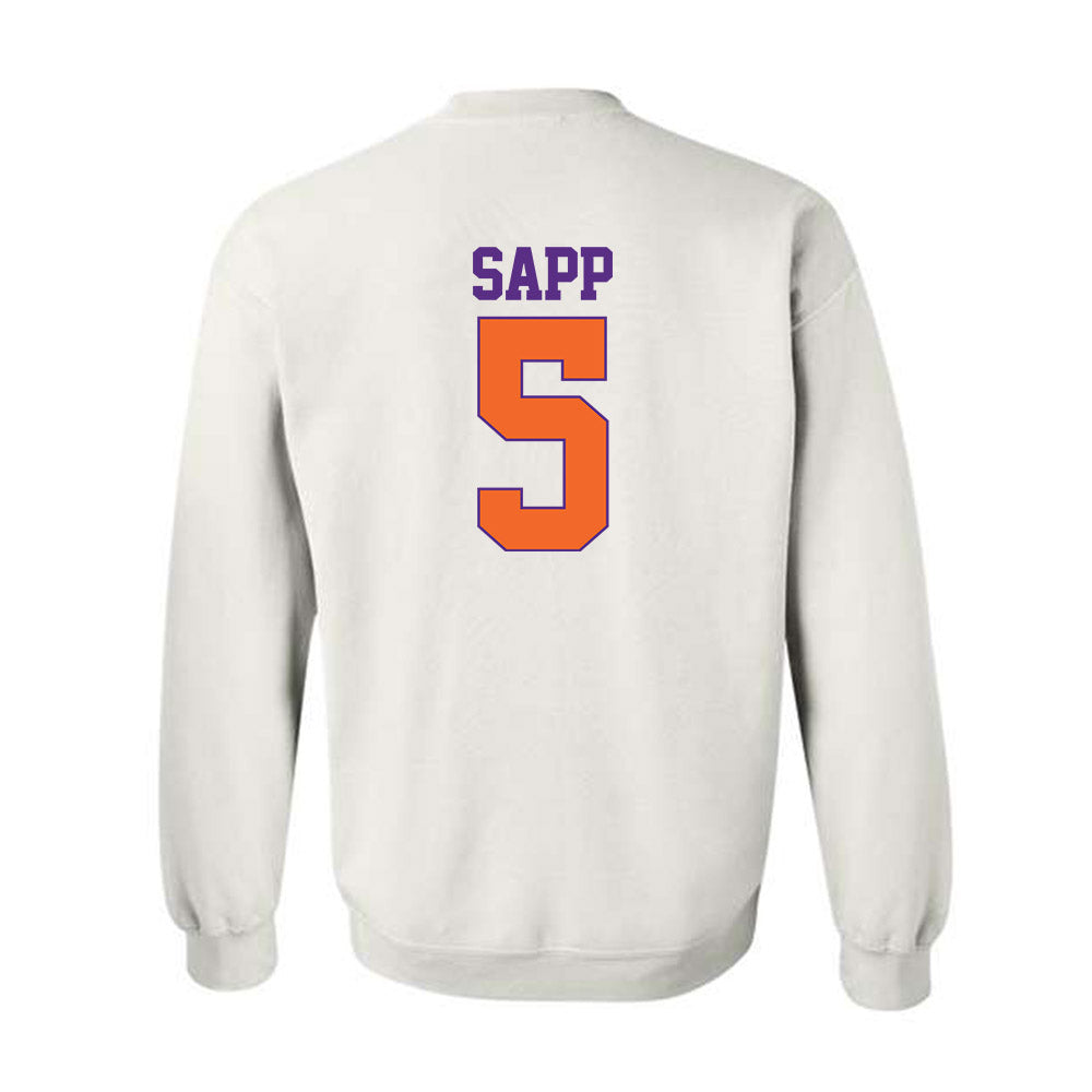 Clemson - NCAA Football : Josh Sapp - Classic Shersey Crewneck Sweatshirt-1