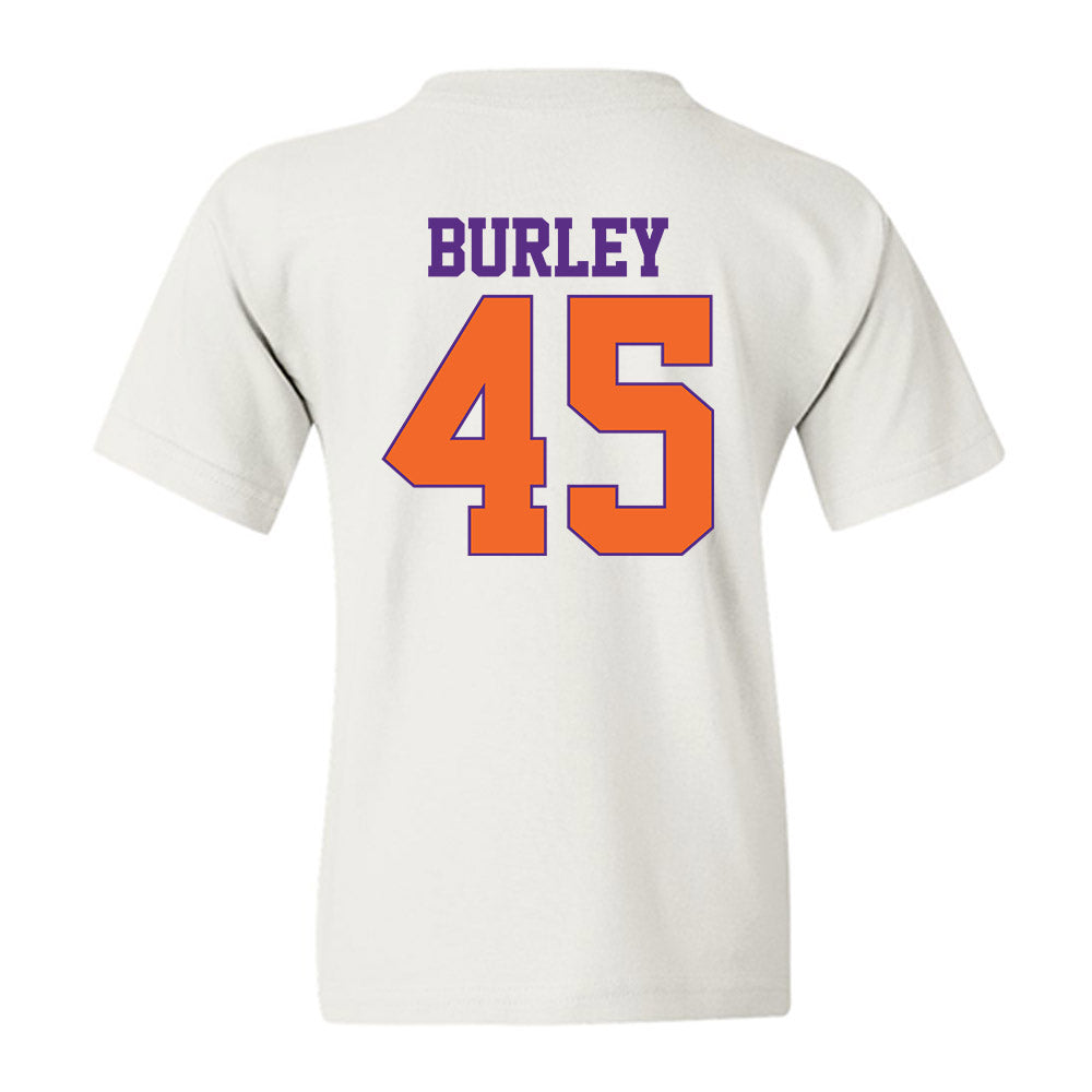 Clemson - NCAA Football : Vic Burley - Classic Shersey Youth T-Shirt-1