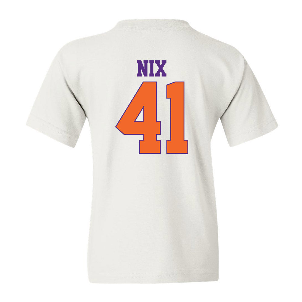 Clemson - NCAA Football : Caleb Nix - Classic Shersey Youth T-Shirt