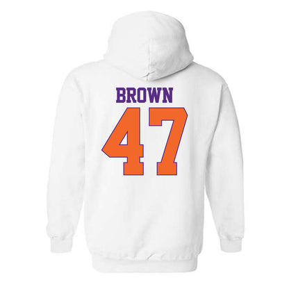 Clemson - NCAA Football : Sammy Brown - Classic Shersey Hooded Sweatshirt