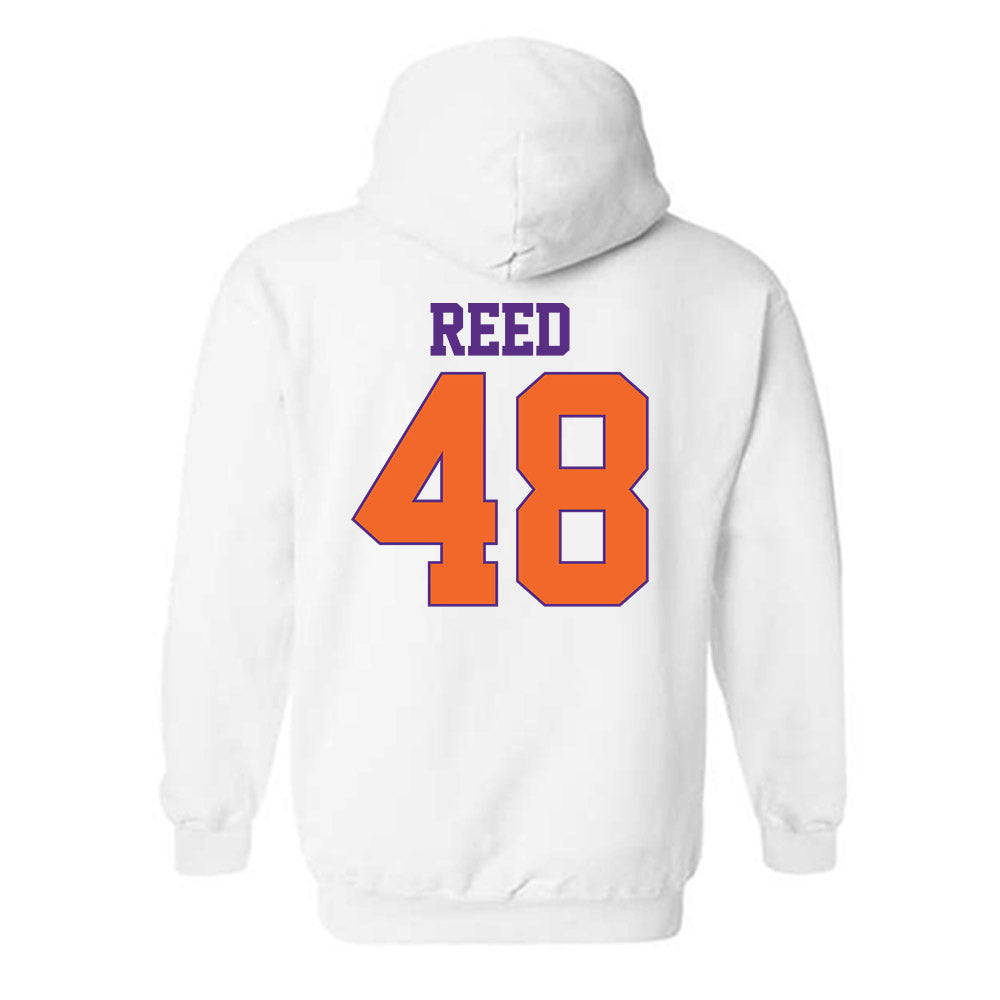 Clemson - NCAA Football : Charlie Reed - Classic Shersey Hooded Sweatshirt-1