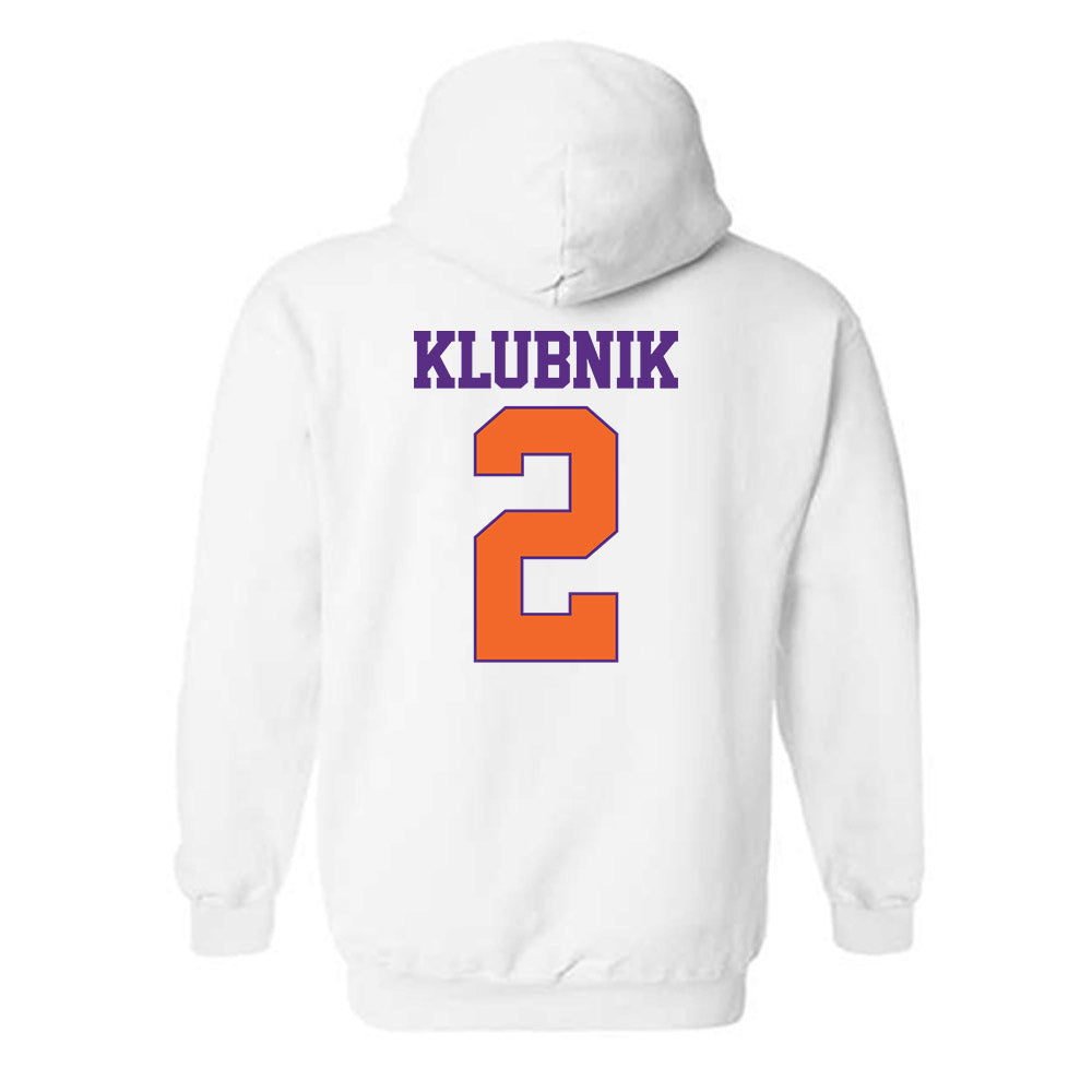 Clemson - NCAA Football : Cade Klubnik - Classic Shersey Hooded Sweatshirt-1