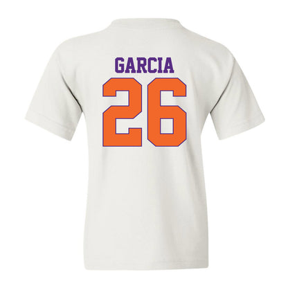 Clemson - NCAA Men's Soccer : Marco Garcia - Classic Shersey Youth T-Shirt