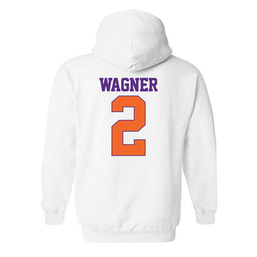 Clemson - NCAA Women's Volleyball : Kennedy Wagner - Classic Shersey Hooded Sweatshirt-1