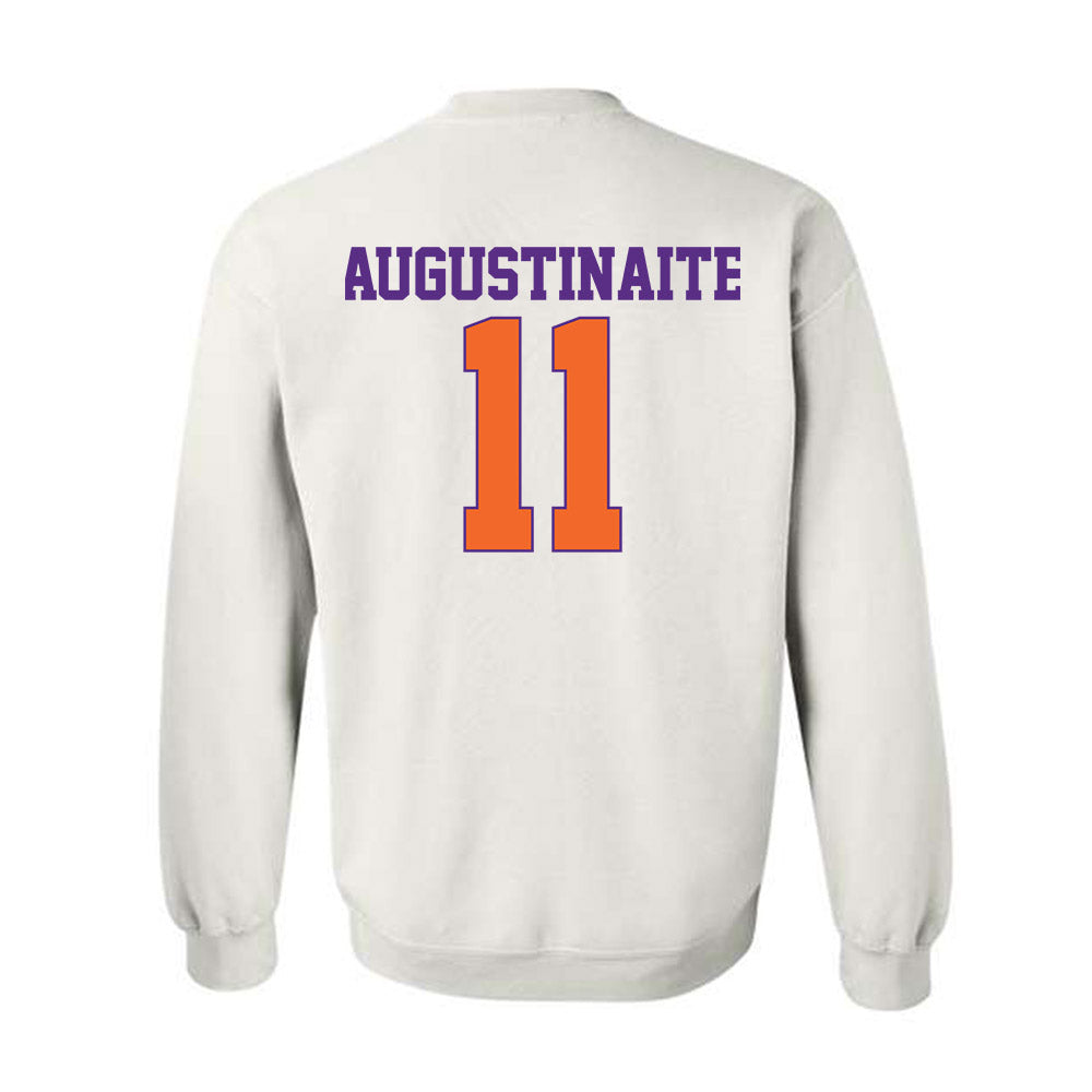Clemson - NCAA Women's Basketball : Rusne Augustinaite - Classic Shersey Crewneck Sweatshirt-1