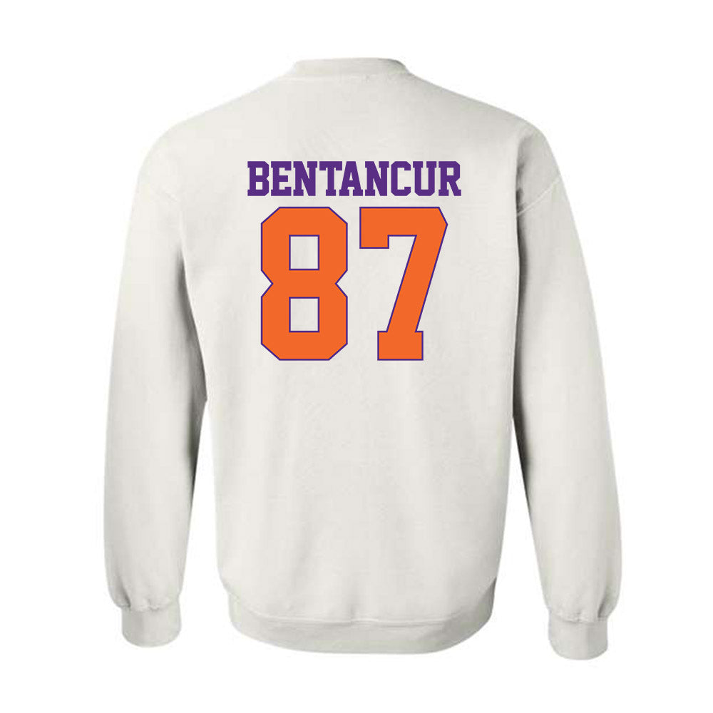 Clemson - NCAA Football : Christian Bentancur - Classic Shersey Crewneck Sweatshirt-1