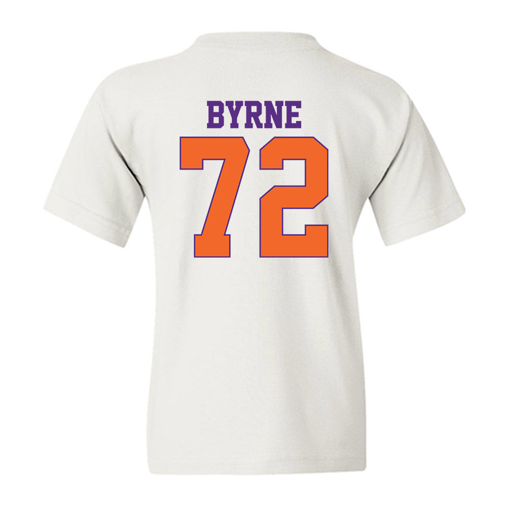 Clemson - NCAA Football : Rowan Byrne - Classic Shersey Youth T-Shirt-1