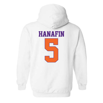Clemson - NCAA Football : Ronan Hanafin - Classic Shersey Hooded Sweatshirt-1