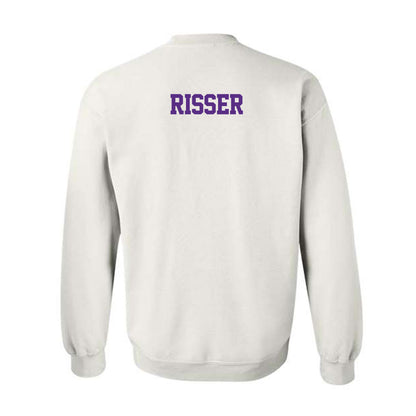 Clemson - NCAA Men's Track & Field : Drake Risser - Classic Shersey Crewneck Sweatshirt-1