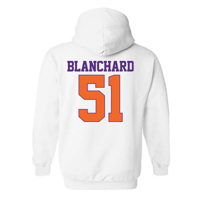 Clemson - NCAA Football : Gavin Blanchard - Classic Shersey Hooded Sweatshirt-1