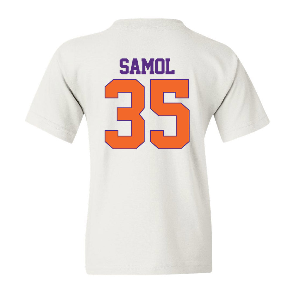 Clemson - NCAA Baseball : Noah Samol - Classic Shersey Youth T-Shirt