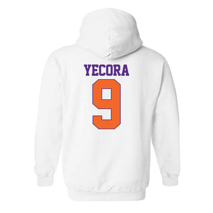 Clemson - NCAA Women's Tennis : Candela Yecora - Classic Shersey Hooded Sweatshirt-1