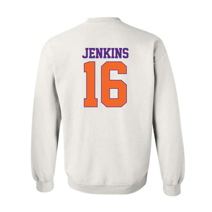 Clemson - NCAA Women's Soccer : Jolie Jenkins - Classic Shersey Crewneck Sweatshirt-1