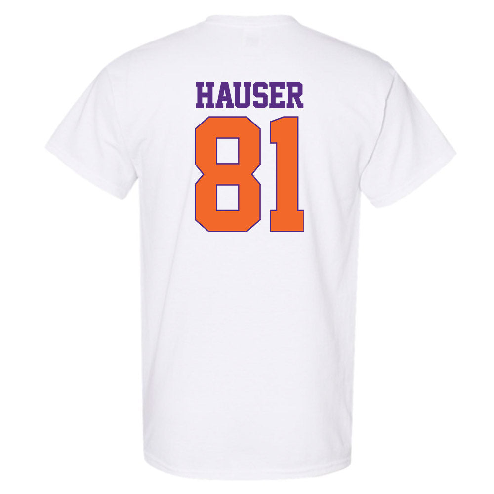 Clemson - NCAA Football : Nolan Hauser - Classic Shersey T-Shirt-1