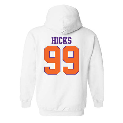 Clemson - NCAA Softball : Corri Hicks - Classic Shersey Hooded Sweatshirt-1