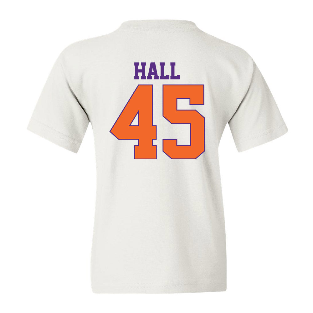 Clemson - NCAA Women's Lacrosse : Demma Hall - Classic Shersey Youth T-Shirt