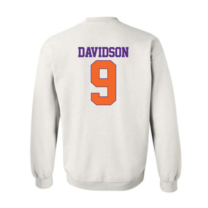 Clemson - NCAA Football : Gideon Davidson - Classic Shersey Crewneck Sweatshirt-1